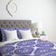 Deny Designs Aimee St Hill Decorative Blue Duvet Cover - Lightweight