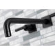 KS6020CML Wall Mount Tub Faucet, Matte Black