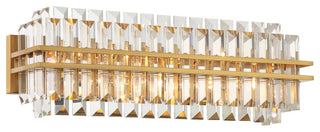 Hayes 4-Light Bath, Aged Brass