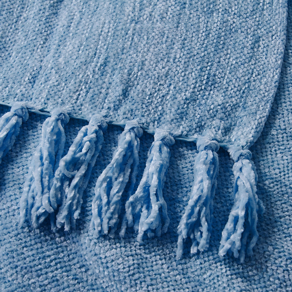 Crystal Chenille Jumbo Throw Blanket, Niagara