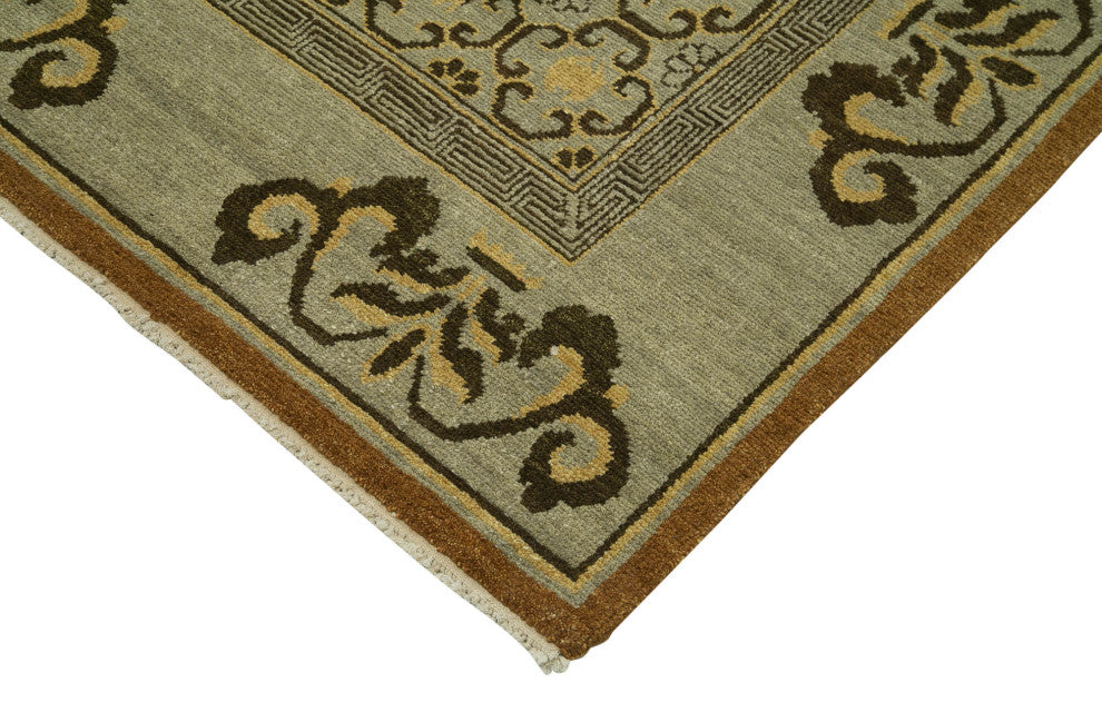 Rug N Carpet - Hand-Knotted Oriental 10' 0" x 13' 10" Wool Oushak Area Rug