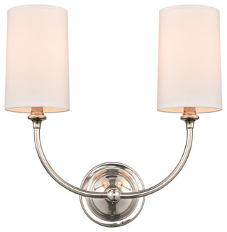 Innovations Giselle 2-Light 15" Sconce Polished Nickel