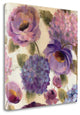 "Blue And Purple Flower Song III" By Silvia Vassileva, Gallery Wrap Canvas