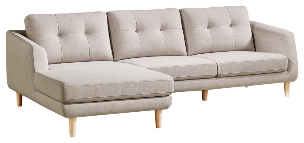First of A Kind Corey Sectional Beige Left