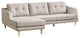 First of A Kind Corey Sectional Beige Left