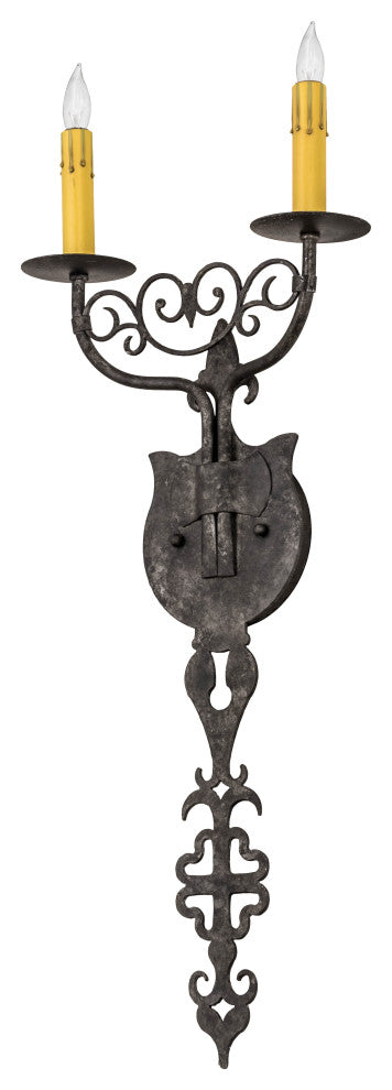 11 Wide Merano 2 Light Wall Sconce