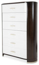 AICO Furniture Paris Chic 6 Piece Queen Bedroom Set