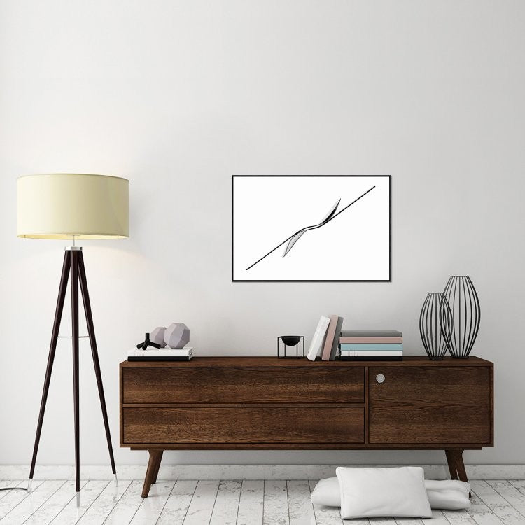 "Balance" Framed Canvas Giclee by Gert Lavsen, 37x25"