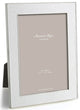 Addison Ross White Faux Snake Enamel Picture Frame, 4x6