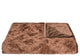 50"x70" Faux Fur Throw, Brown Mink