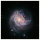 "M83 - Spiral Galaxy (Hubble-Magellan Composite)" Paper Print by NASA, 20"x20"