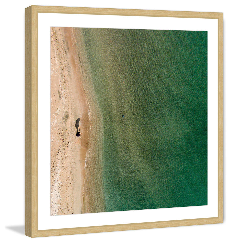 "Shadow Man" Framed Print by Karolis Janulis