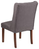 Olivia Gray Fabric Tufted Parsons Chair