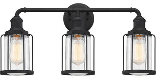 Ludlow 3-Light Bath Vanity, Earth Black