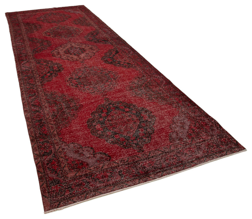 Rug N Carpet - Hand-knotted Oriental 4' 10" x 13' 7" Decorative Runner Rug