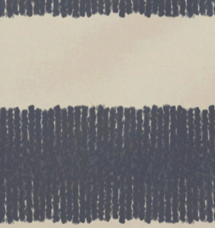 18"x14" Twisted Stripe, Stripe Print Placemat, Gray, Set of 4
