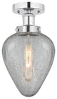 Geneseo 1-Light 6" Semi-Flush Mount Polished Chrome