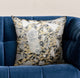 Plutus Craven Dust Gold, Gray Abstract Luxury Throw Pillow, 20"x30" Queen