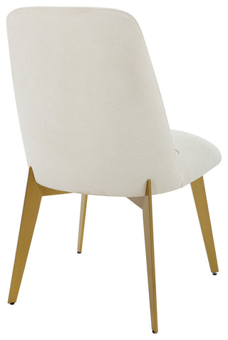Uttermost Vantage Off White Fabric Dining Chair