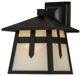9W Stillwater Cross Mission Solid Mount Wall Sconce