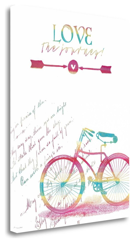 "Love The Journey" By Jo Moulton, Giclee Print on Gallery Wrap Canvas