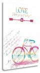 "Love The Journey" By Jo Moulton, Giclee Print on Gallery Wrap Canvas