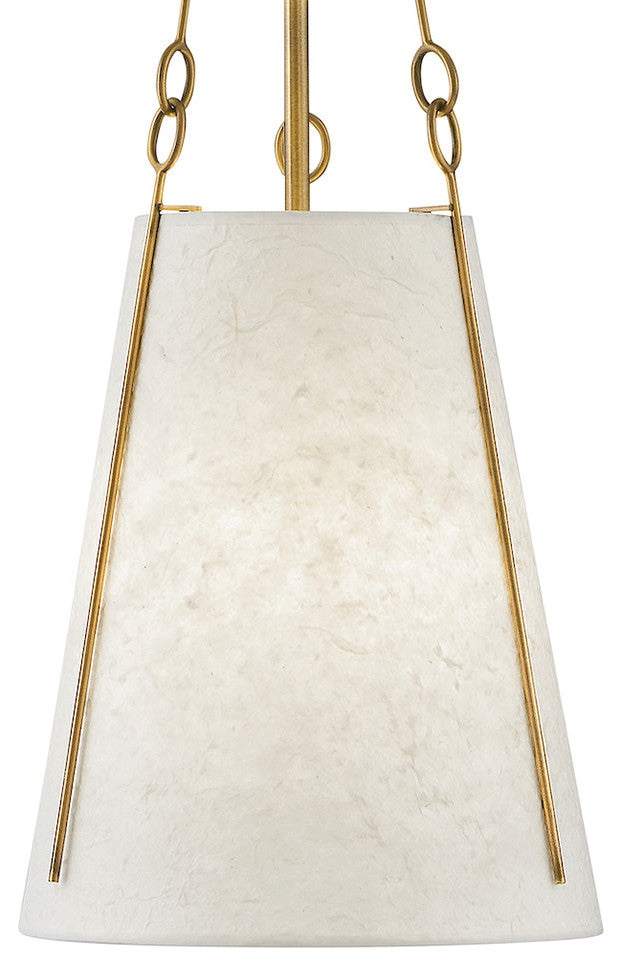 Hinkley Danvers Small Pendant, Lacquered Dark Brass