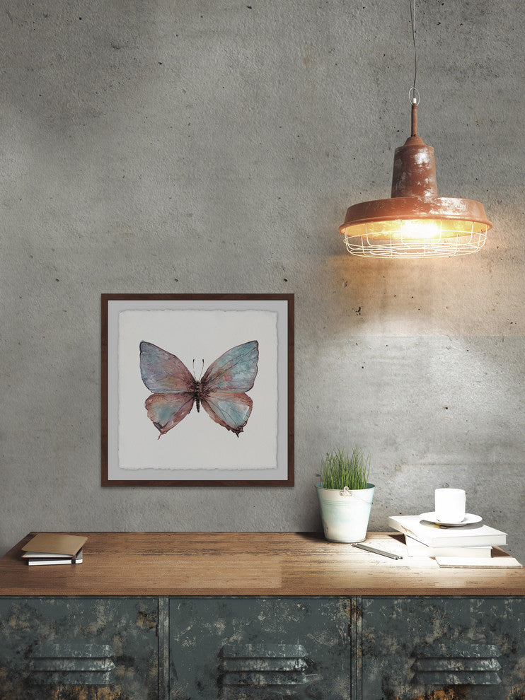 "Watercolor Beauty" Framed Painting Print, 12"x12"