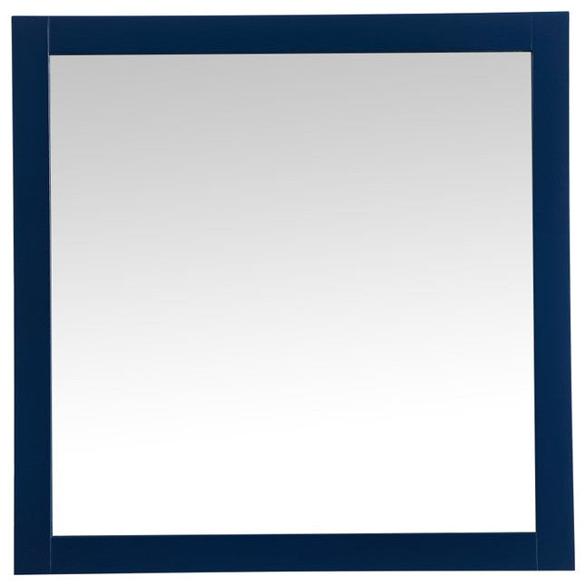 Elegant VM23636BL Aqua Vanity Mirror 36X36", Blue