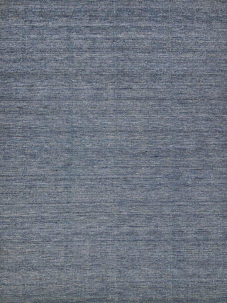 Catalina Handmade Hand Loomed Wool and Bamboo Silk Blue Area Rug