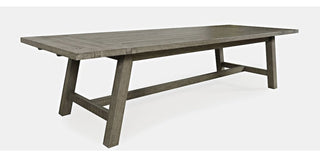 Solid Wood 127 Trestle Dining Table