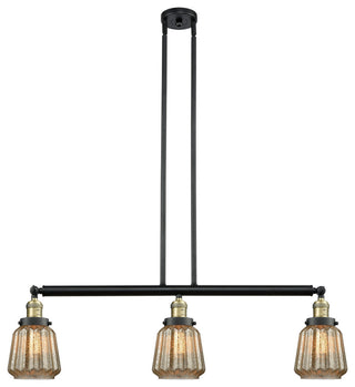 Innovations Lighting 213-Bab-S-G146-Led 3 Light Dimmable Led Island Light