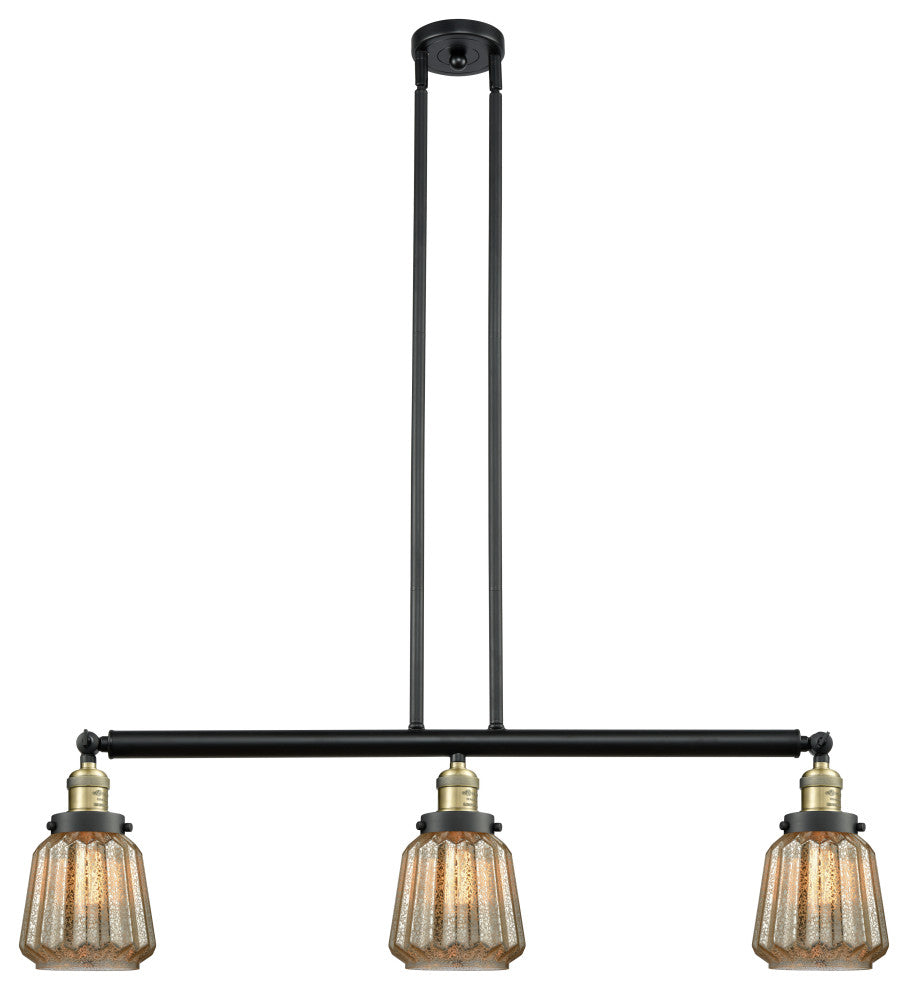 Innovations Lighting 213-Bab-S-G146-Led 3 Light Dimmable Led Island Light