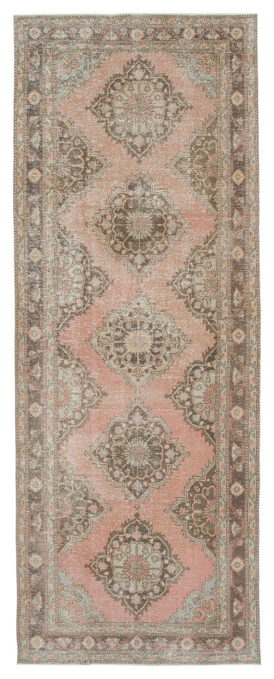 Rug N Carpet - Hand-knotted Oriental 4' 9" x 12' 10" Decorative Runner Rug