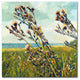 'Thistles on the Beach' Canvas Art by Michelle Calkins