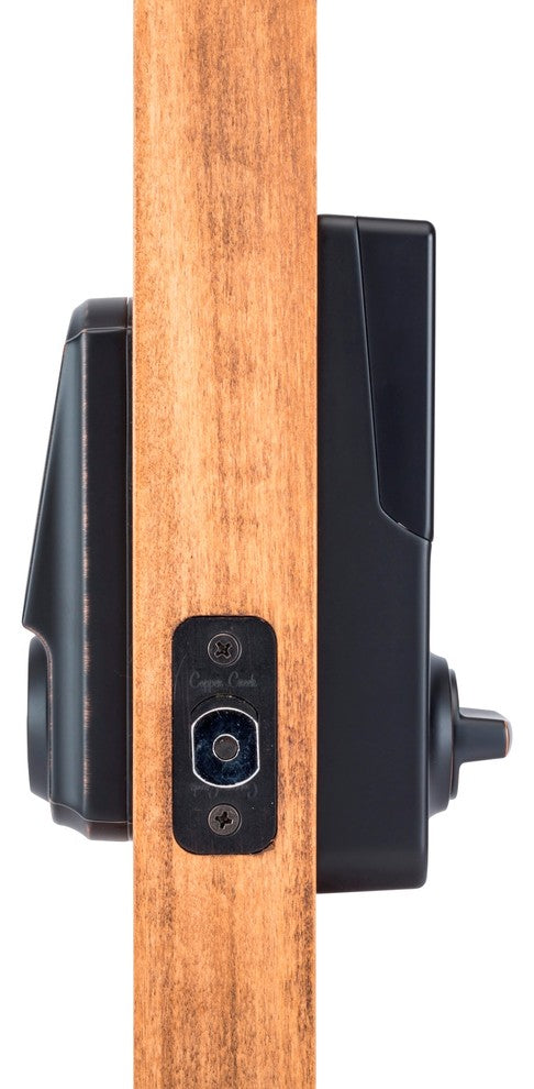Heritage Z Wave "Nexia Certified" Smart Electronic Deadbolt, Tuscan Bronze