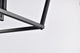 4-Light Matte Black Lantern Pendant Chandelier 16in With Nickle or Black Sleeve