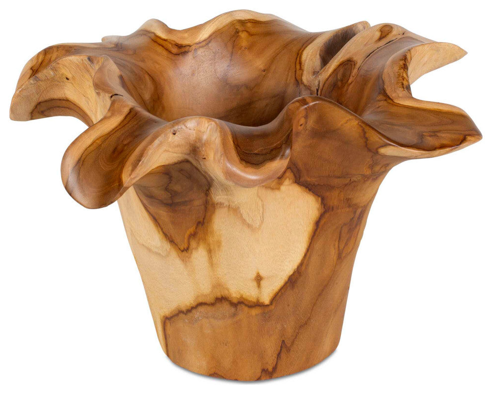 Uttermost Teak Flow Natural Outdoor Bowl