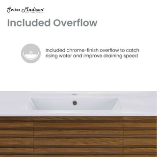 Cascade 48'' Bathroom Vanity, Walnut