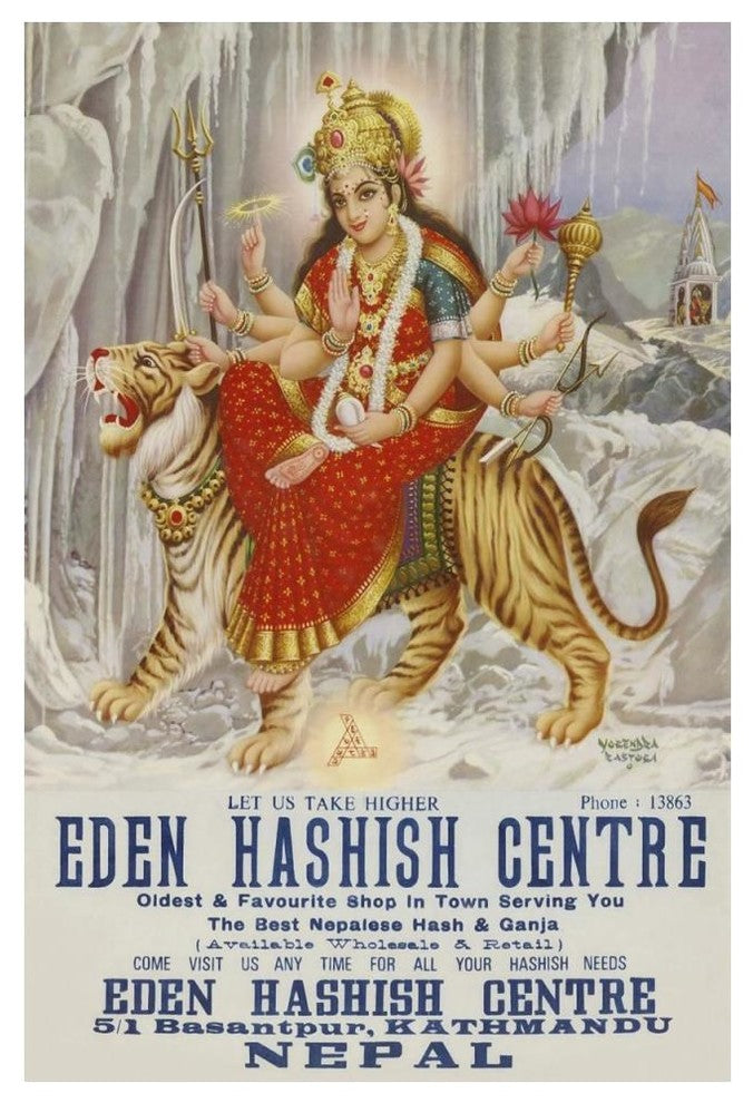"Vintage Vices: Eden Hashish Center" Paper Print by Vintage Vices, 34"x50"