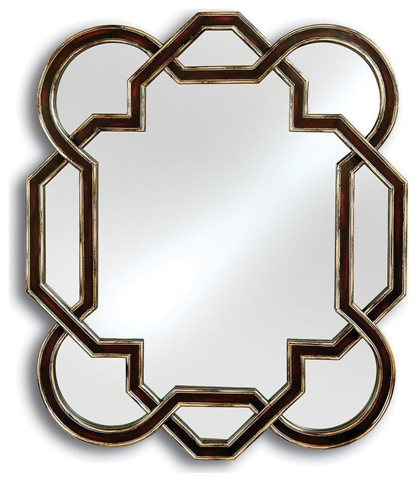 Geometric Contemporary Mirror