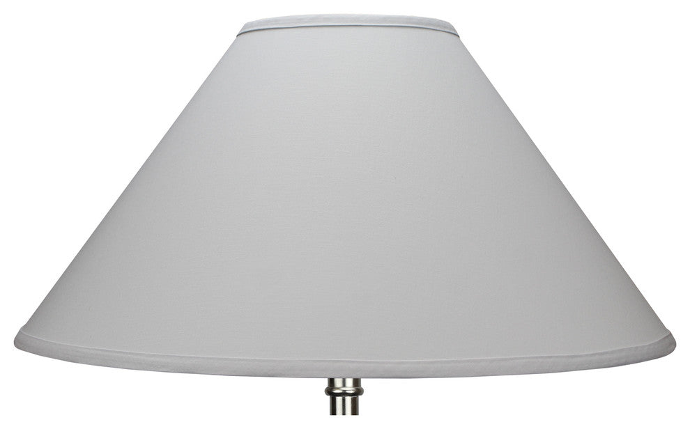 Fenchel Shades, 7"x22"x13" Spider Attachment Empire Lamp Shade, Linen