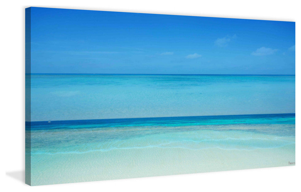"Clear Blue" Print on Canvas, 60"x30"