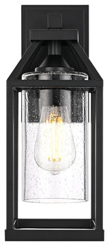 Home Living 14" Outdoor Wall sconce, Black