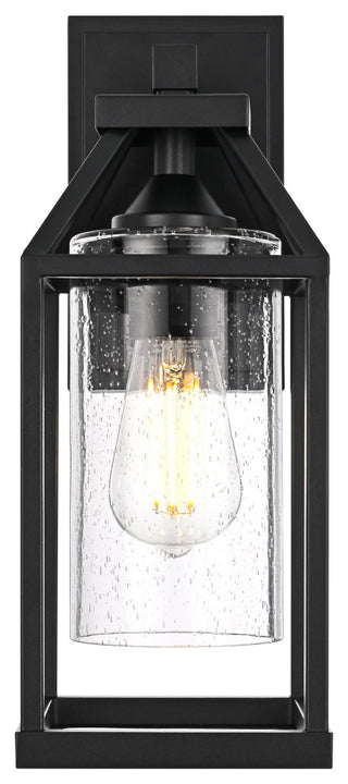 Home Living 14" Outdoor Wall sconce, Black