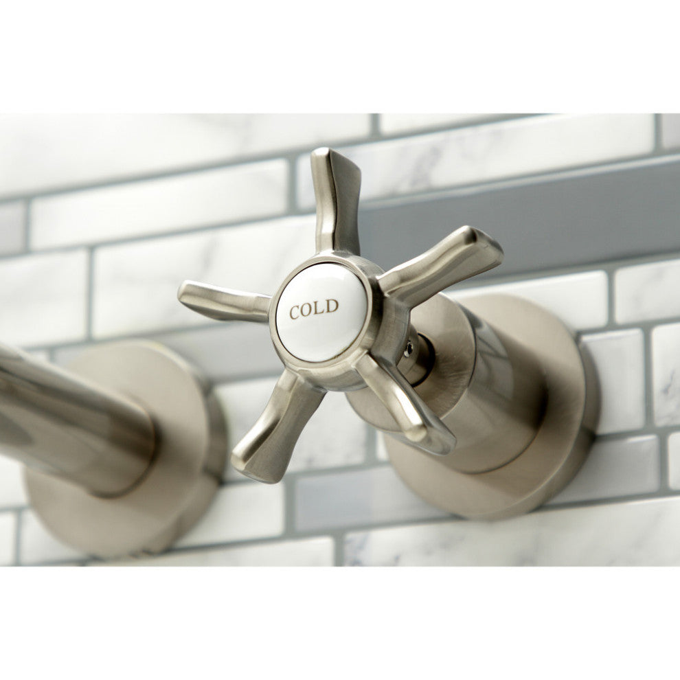 KS8058NX Wall Mount Tub Faucet, Brushed Nickel