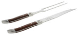 2 Piece Laguiole Pakkawood Carving Set