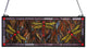 Meyda lighting  48091 28"W X 10"H Tiffany Dragonfly Trio Stained Glass Window