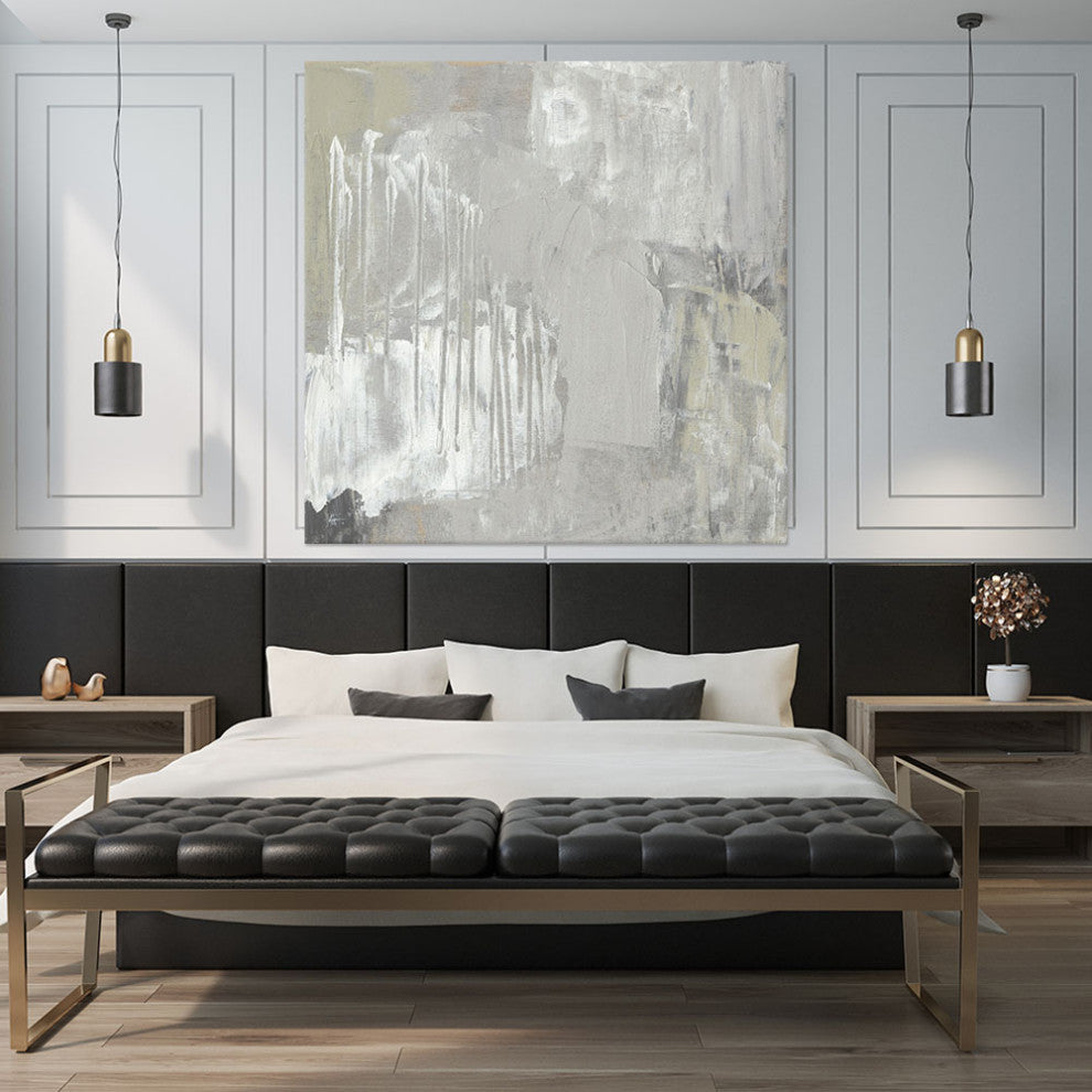 "Neutral Composition I" Fine Art Giant Canvas Print, 54"x54"