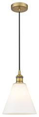 Innovations 616-1P-BB-GBC-81 1-Light Mini Pendant, Brushed Brass